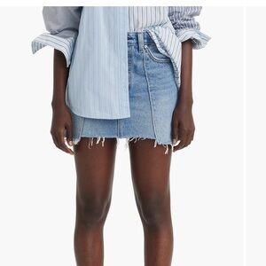 Levis denim mini skirt